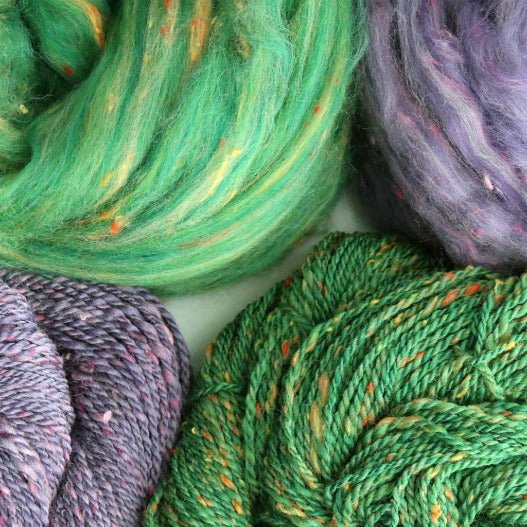Merino and Bamboo Tweed Blends - Folklore - Paradise Fibers