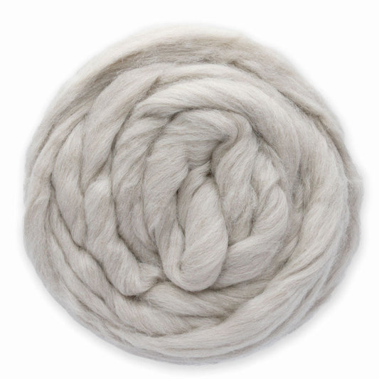 Mixed BFL and Tussah Silk Blend - Downy Downpour - Paradise Fibers