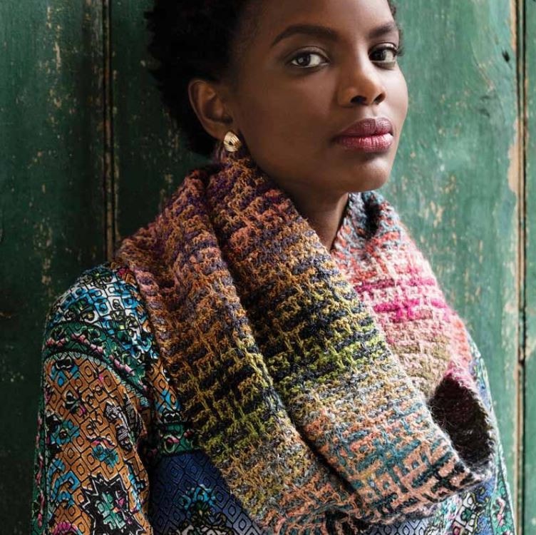 Noro #4 Mosaic Cowl Pattern-Patterns-PDF Download-