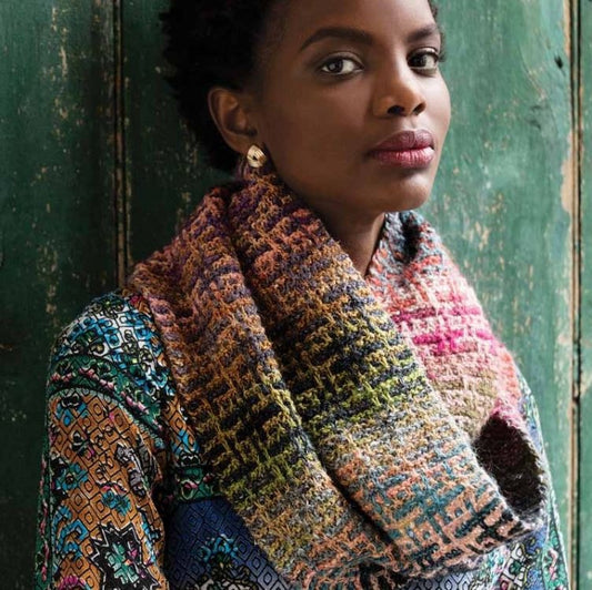 Noro #4 Mosaic Cowl Pattern-Patterns-PDF Download-