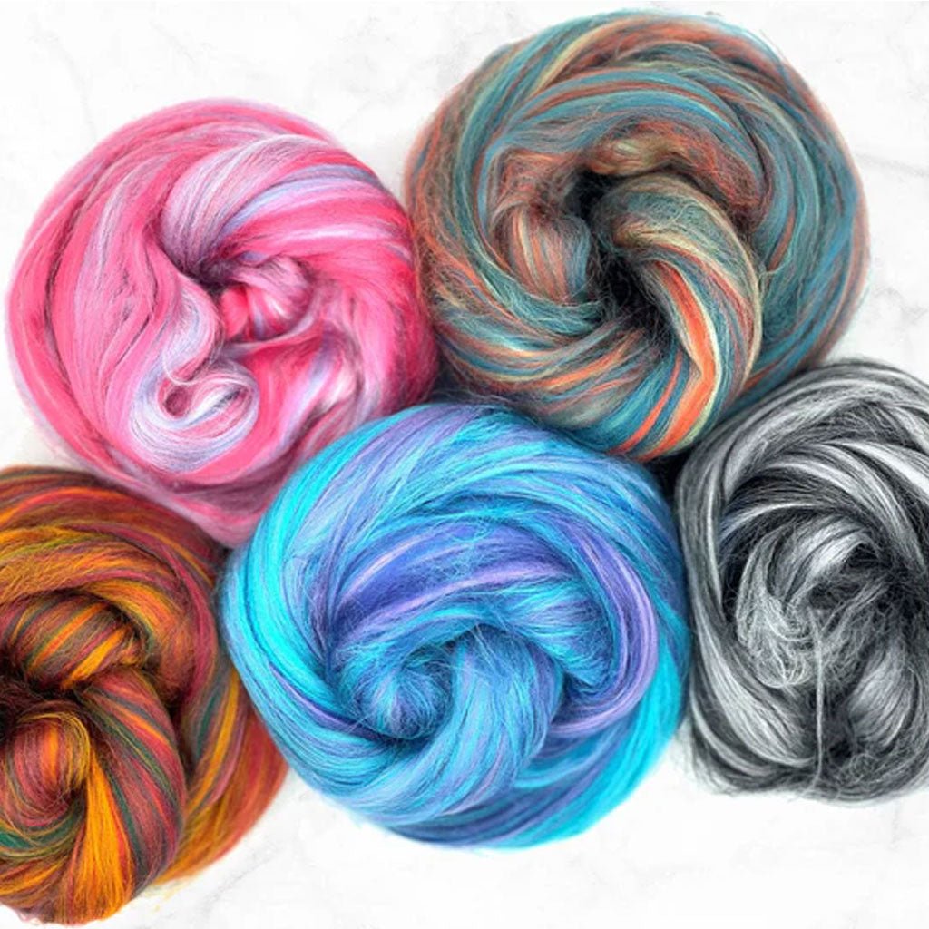 Multi Color Dyed Bamboo Top Mixed Bag - Paradise Fibers