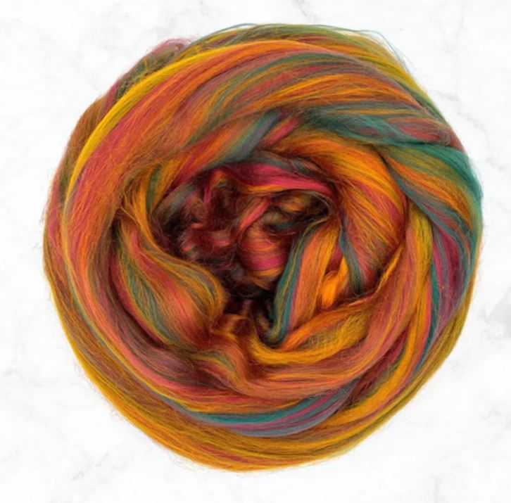 Multi Color Dyed Bamboo Top Mixed Bag - Paradise Fibers