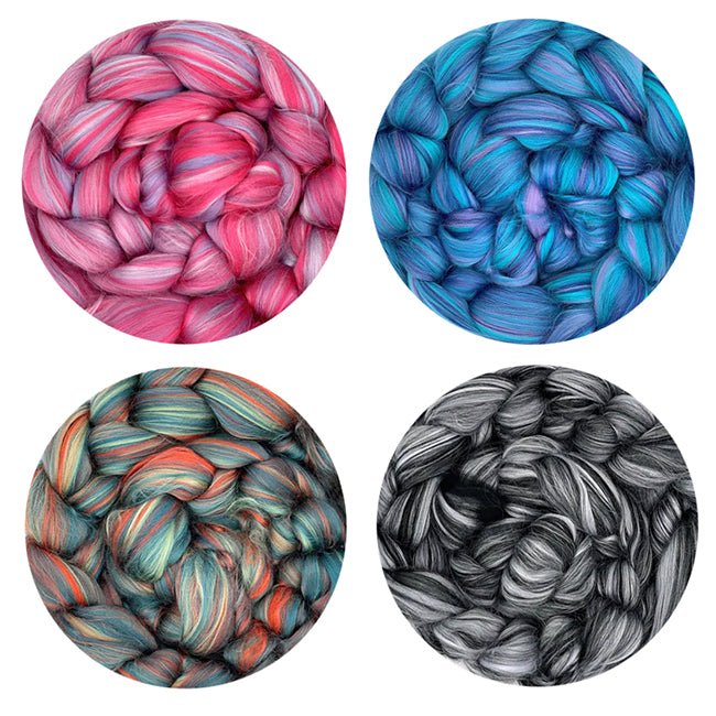Multi Color Dyed Bamboo Top - Paradise Fibers