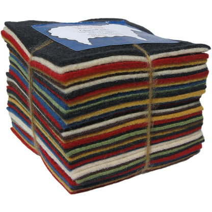 National Nonwovens Woolfelt Wool Charm Pack - Paradise Fibers