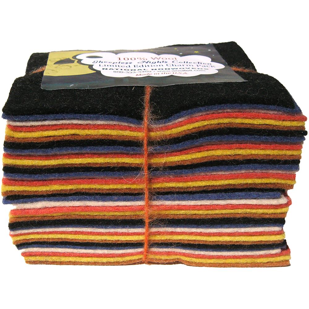 National Nonwovens Woolfelt Wool Charm Pack - Paradise Fibers