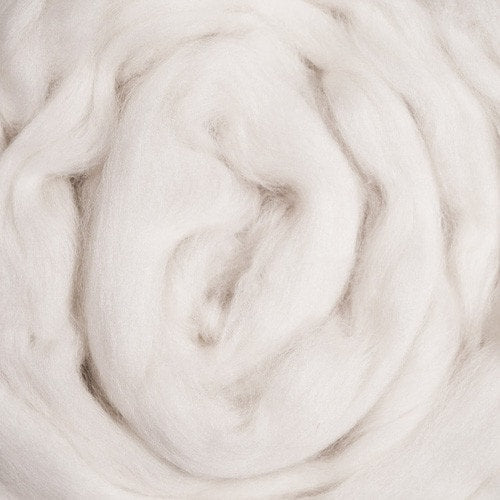 Organic Polwarth Wool Top-Fiber-4 oz-