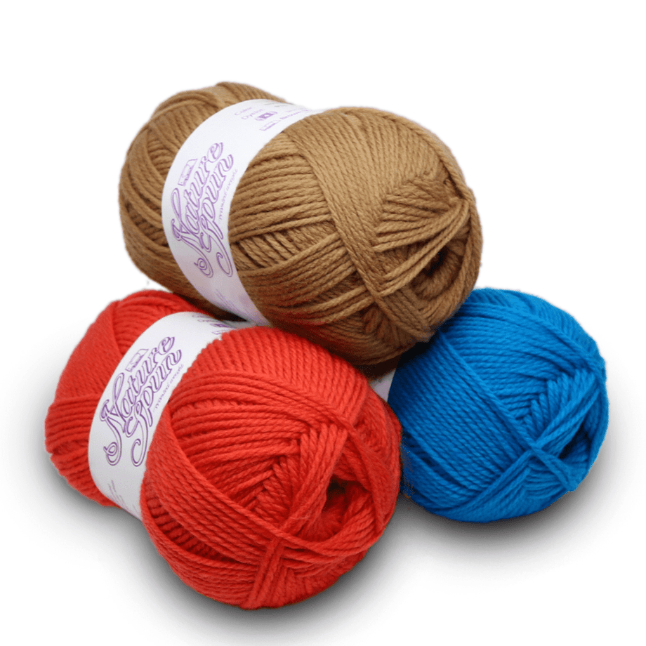 Nature Spun Wool Yarn - Hair + Skin Colors - SPORT + WORSTED Weights, Brown  Sheep