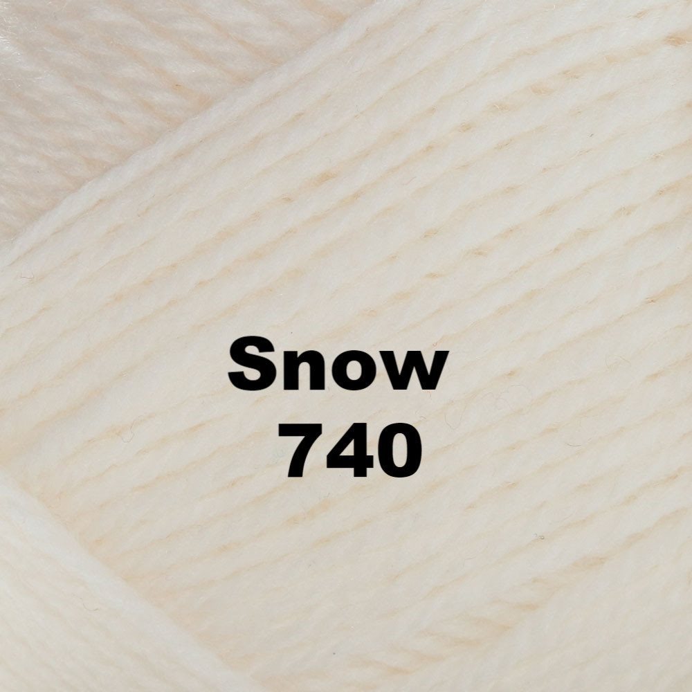 Brown Sheep Nature Spun Worsted Yarn-Yarn-Snow 740-