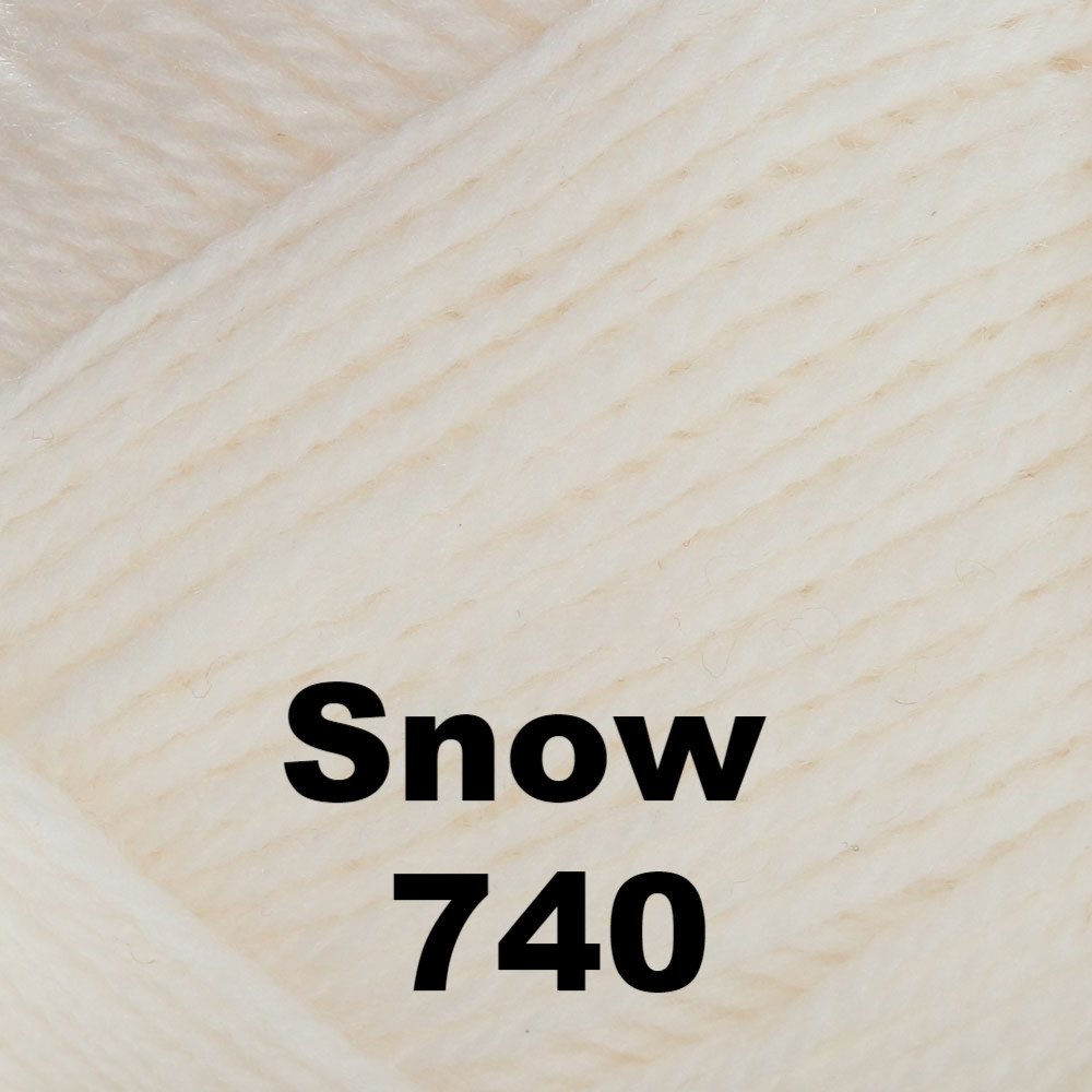 Brown Sheep Nature Spun Fingering Yarn-Yarn-Snow 740-