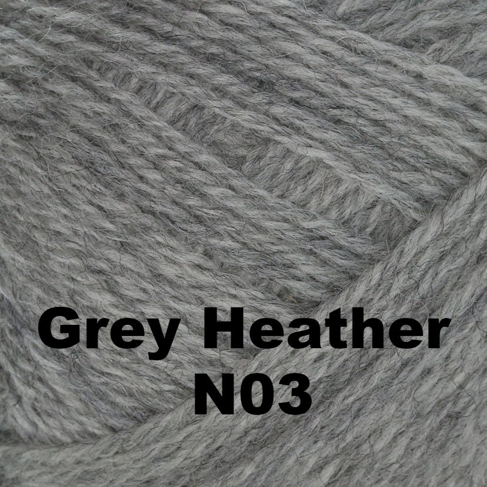 Brown Sheep Nature Spun Cones - Fingering-Weaving Cones-Grey Heather N03-