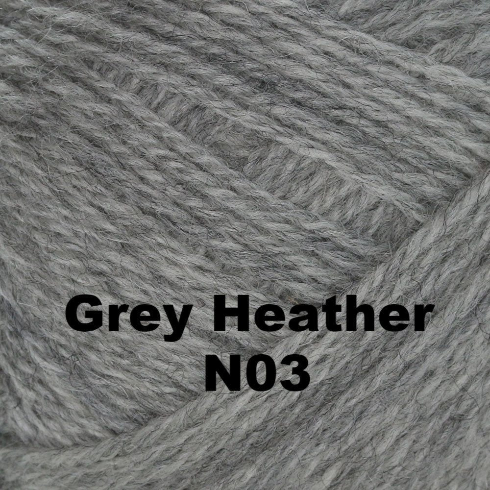 Brown Sheep Nature Spun Sport Yarn-Yarn-Grey Heather N03-
