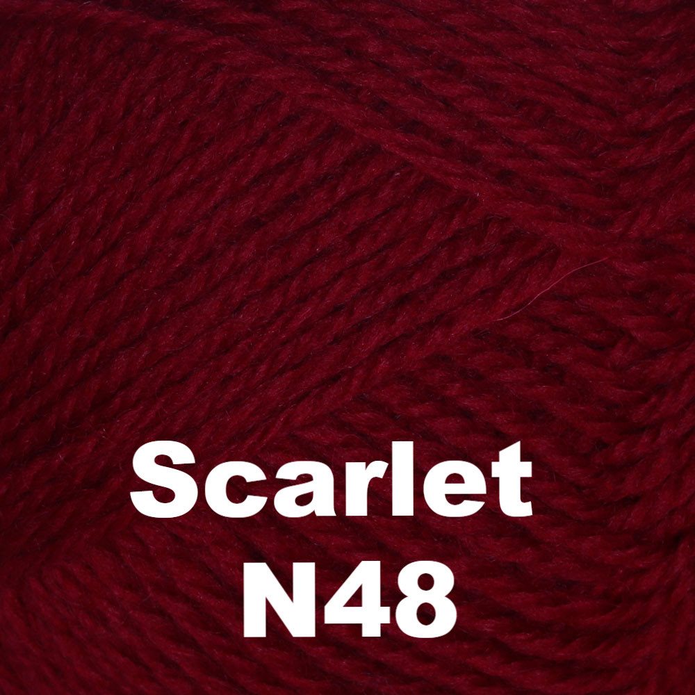 Brown Sheep Nature Spun Cones - Sport-Weaving Cones-Scarlet N48-