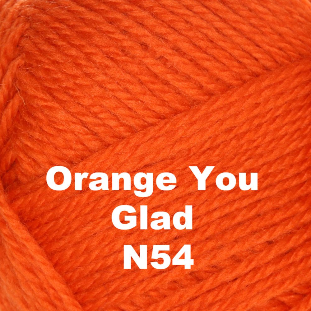 Brown Sheep Nature Spun Fingering Yarn-Yarn-Orange You Glad N54-