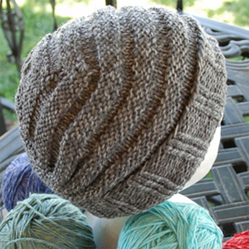 One Skein Hat for Him Kit in Cotton Fleece - Paradise Fibers