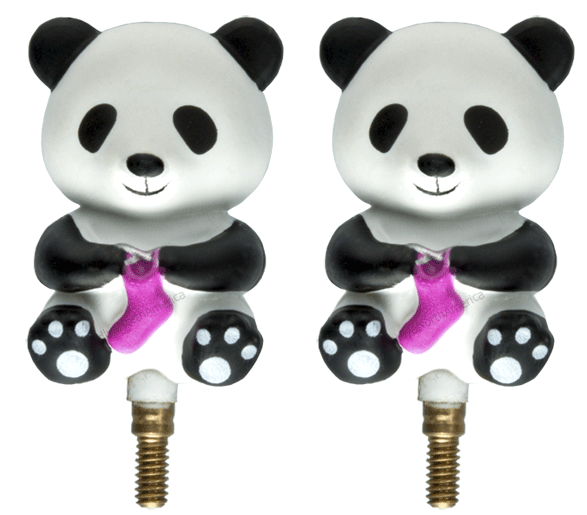 HiyaHiya Panda Stopper for Interchangeable Cables-Interchangeable Needle Set-Small-