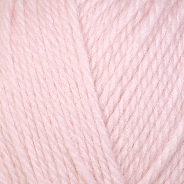 Alyssum 8310, a pale pink skein of washable DK weight Ultra Wool yarn.