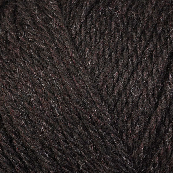 Bear 83115, a natural dark brown skein of washable DK weight Ultra Wool yarn.