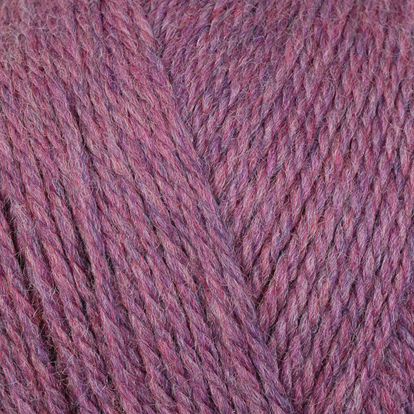 Heather 83153, a heathered pink skein of washable DK weight Ultra Wool yarn.