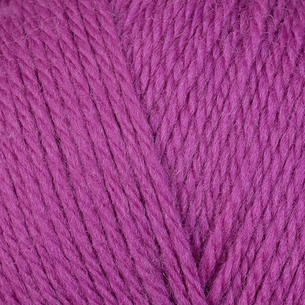 Magnolia 8337, a vibrant pink skein of washable DK weight Ultra Wool yarn.