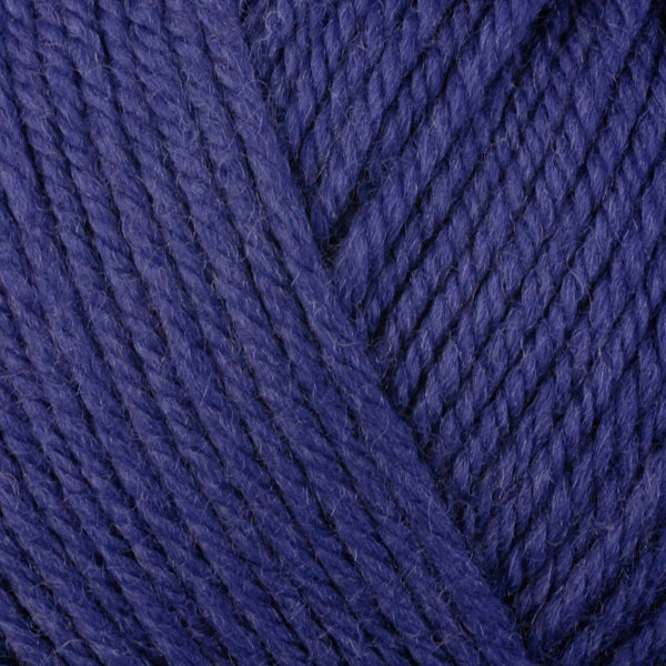 Ultra Violet 3345, a purple skein of washable worsted weight Ultra Wool yarn.