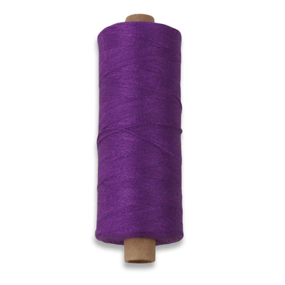 Bockens Line Linen Yarn - 16/2 - 750yds-Weaving Cones-0485 Red Purple-