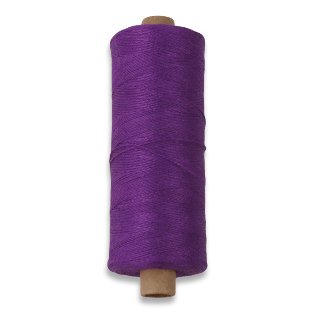 Bockens Line Linen Yarn - 16/2 - 750yds-Weaving Cones-0485 Red Purple-