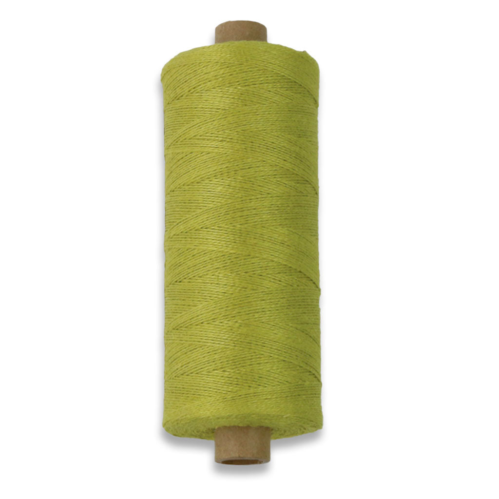 Bockens Line Linen Yarn - 16/2 - 750yds-Weaving Cones-0906 Wheat Yellow-