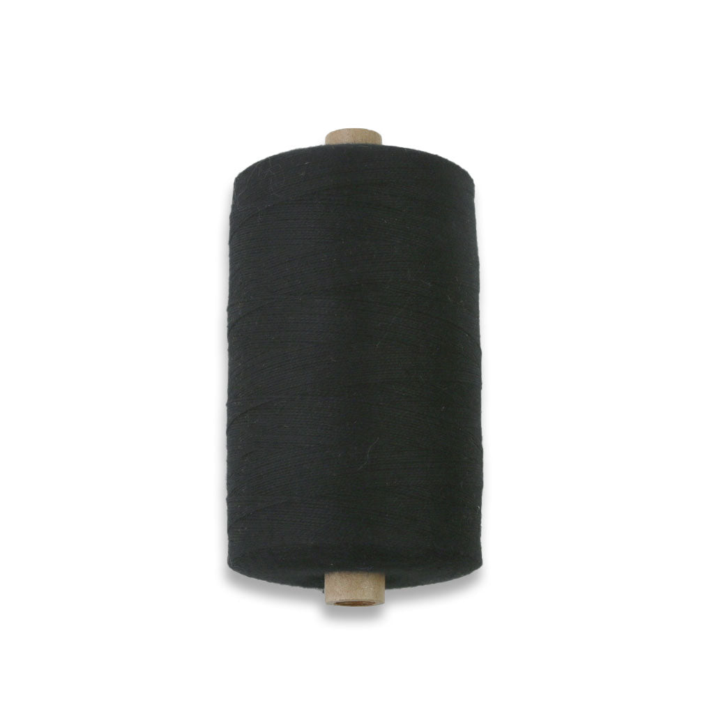 Bockens 8/2 Cotton Yarn - Black-Weaving Cones-