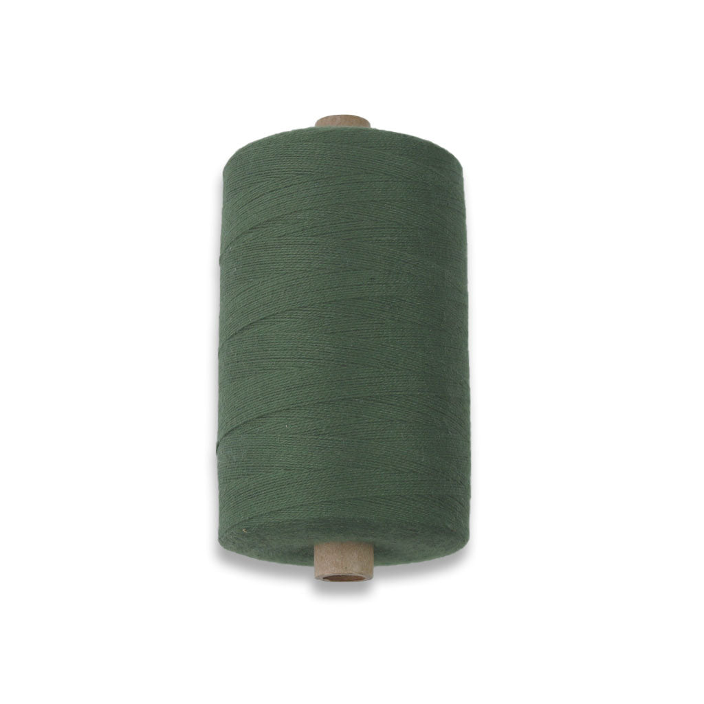 Bockens 8/2 Cotton Yarn - Dark Green-Weaving Cones-