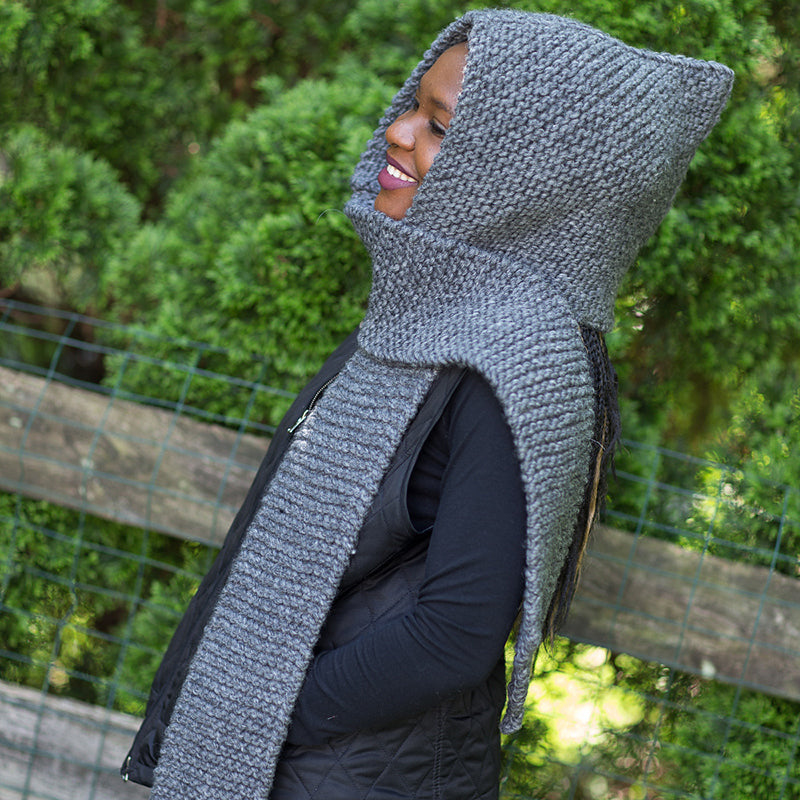 Quarry Hood Kit in Burly Spun-Kits-Charcoal Heather-