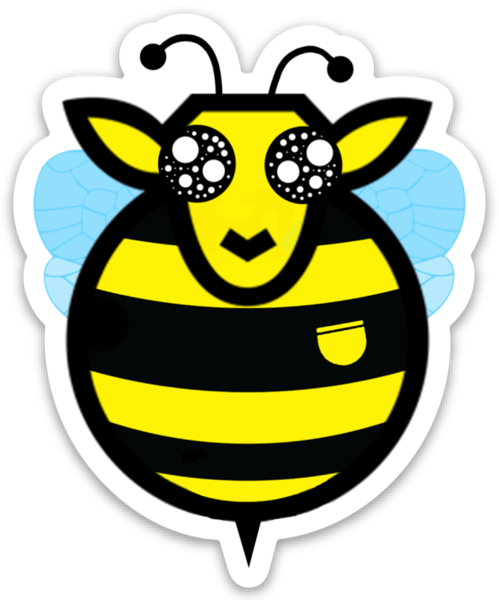 Paradise Fibers Sheep Stickers-Stickers-Bumblewe-