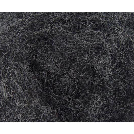 Paradise Fibers Carded Corriedale Wool Sliver - Five Days of Grey - Windstorm - 1oz - Paradise Fibers