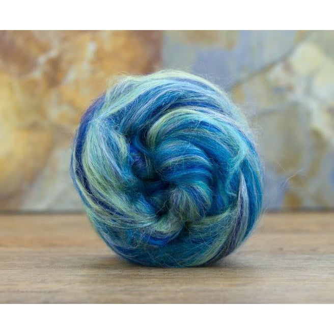 Natural Color WELSH Wool Roving 4 oz - Fiber to Yarn