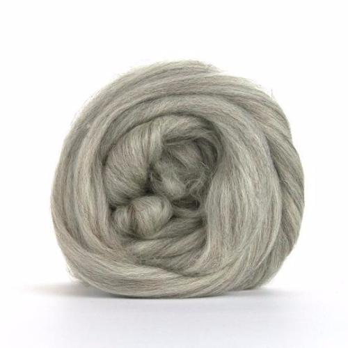 Paradise Fibers Corriedale Top - Natural Grey - Paradise Fibers