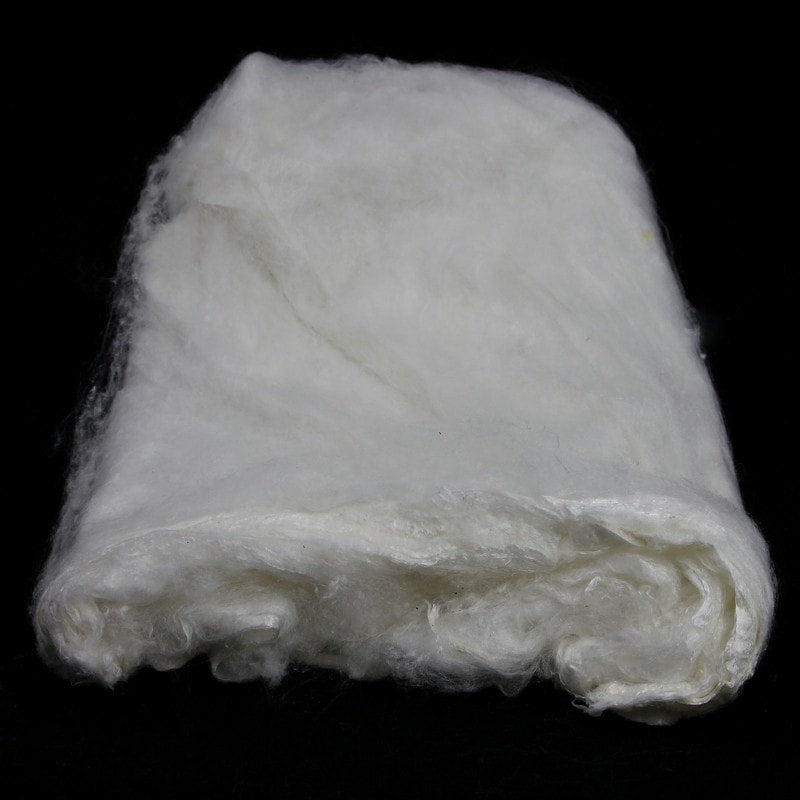 Paradise Fibers Cultivated Silk Caps (1 oz bag) - Paradise Fibers