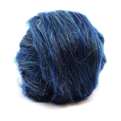 Paradise Fibers Glitzy Wool Top - 1oz - Paradise Fibers