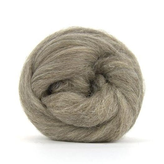Paradise Fibers Grey Suffolk Roving - Paradise Fibers