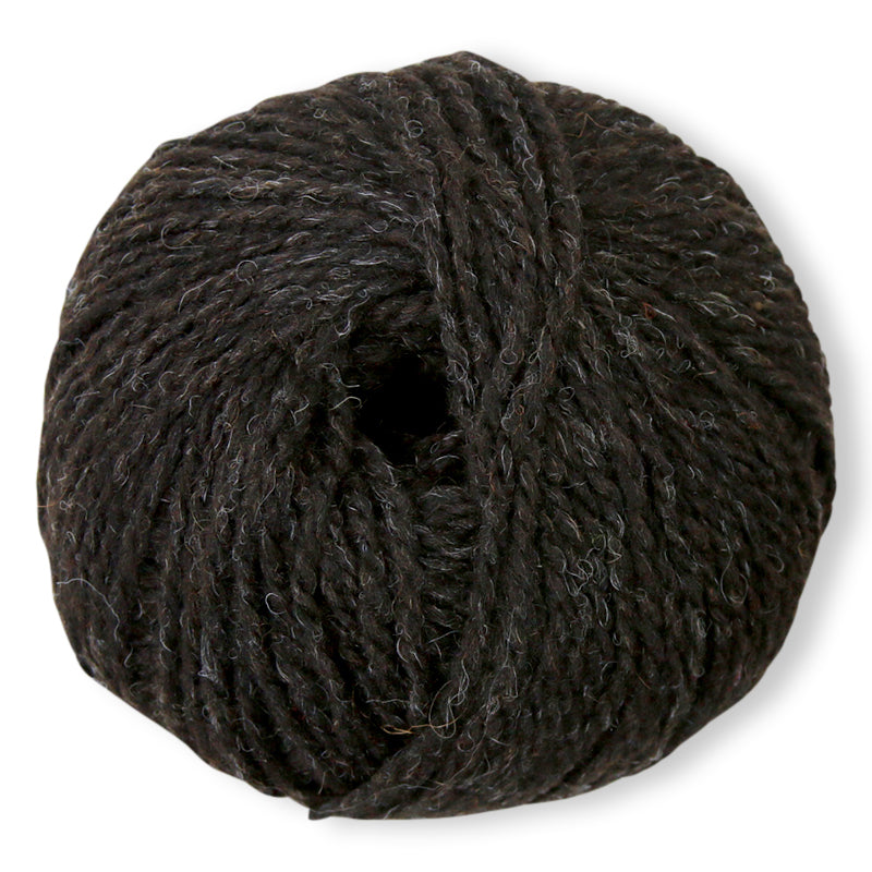 Jamiesons Shetland Heather Aran-Yarn-Shetland Black 101-