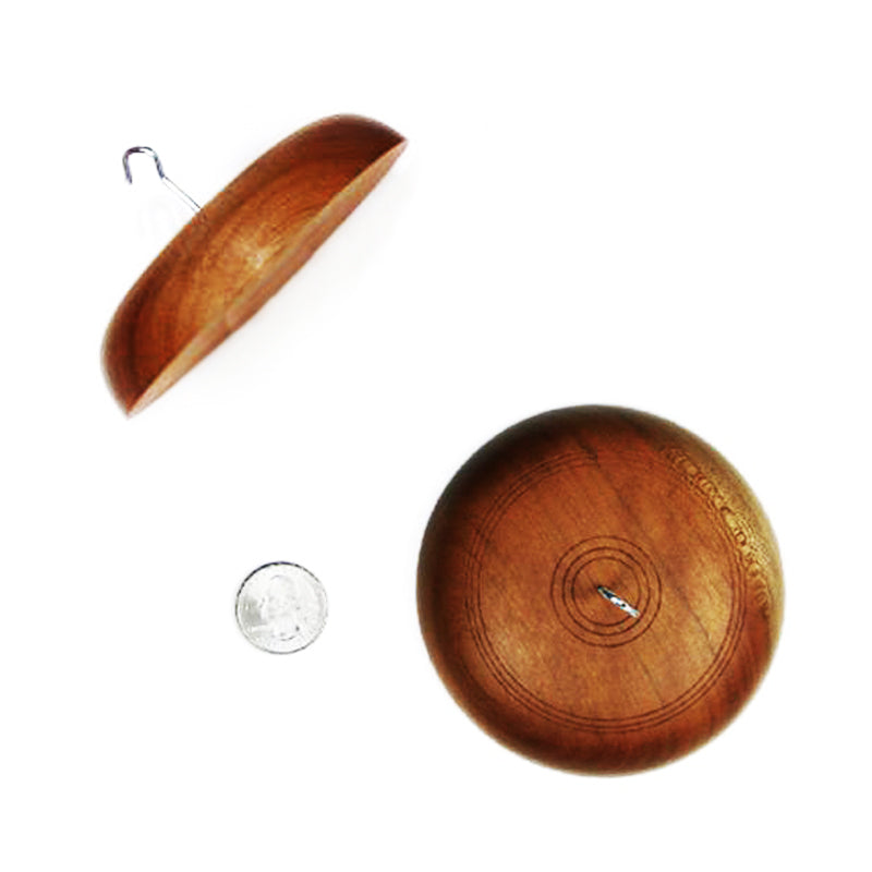 Golden Rings Luxe Wooden Drop Spindle, Beginner Drop Spindle Kit
