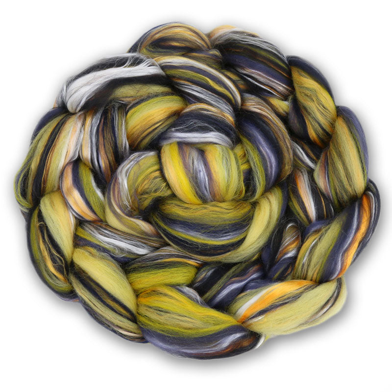 Magical Merino Wool and Mulberry Silk Blend - House Snortlepouf-Fiber-4 oz-