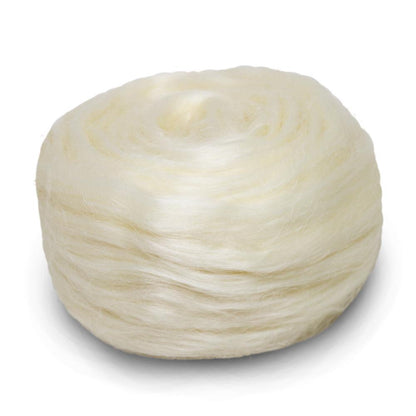 Paradise Fibers Milky Mohair - 50/50 Milk Protein and Kid Mohair Top Micro Blend - 1 oz - Paradise Fibers