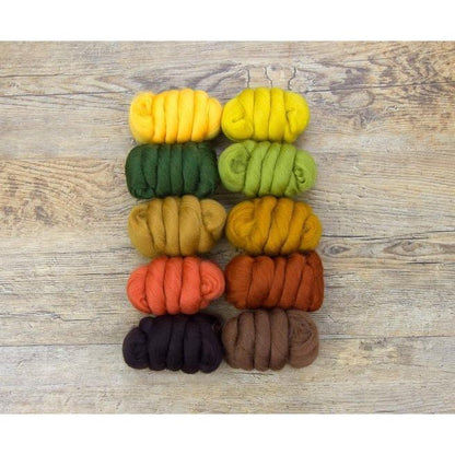 Paradise Fibers Mixed Merino Wool Bag - Autumn Leaves - Paradise Fibers