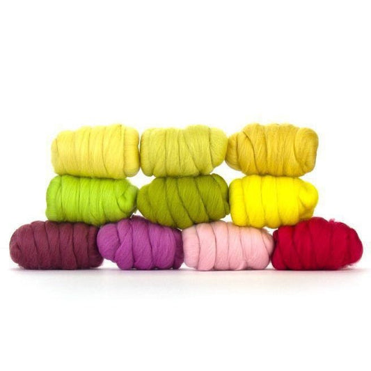 Paradise Fibers Mixed Merino Wool Bag - Spring Blossom - Paradise Fibers