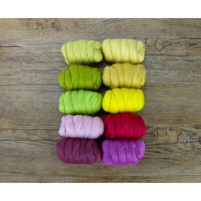 Paradise Fibers Mixed Merino Wool Bag - Spring Blossom - Paradise Fibers