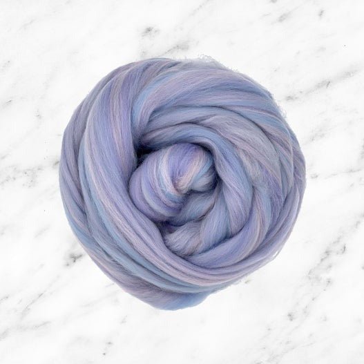 Paradise Fibers Multi Color Merino Wool Top - Twirl - Paradise Fibers