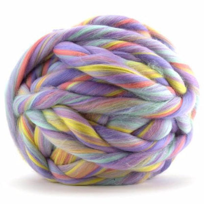 Paradise Fibers Multi Color Merino Wool Top - Unicorn - Paradise Fibers