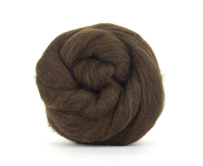 Paradise Fibers Natural Brown Merino Top - 1 oz - Paradise Fibers