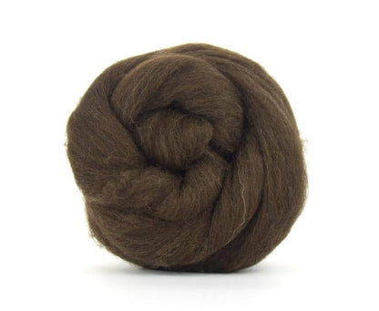 Paradise Fibers Natural Brown Merino Top - 1 oz - Paradise Fibers
