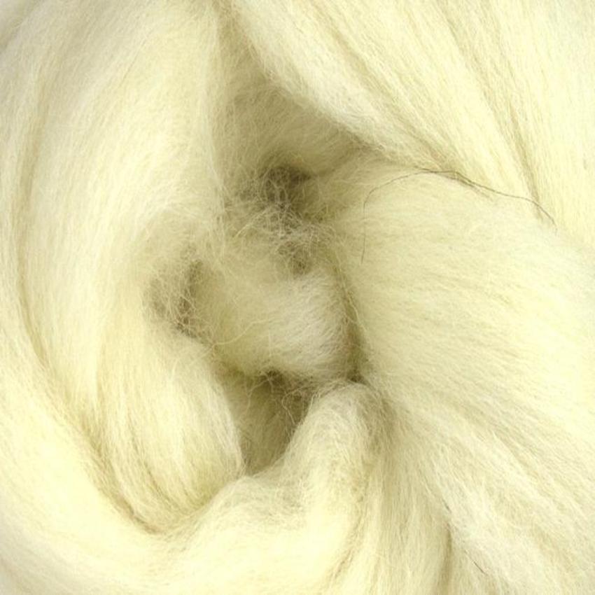 Paradise Fibers Natural White Kent Romney Top - Paradise Fibers