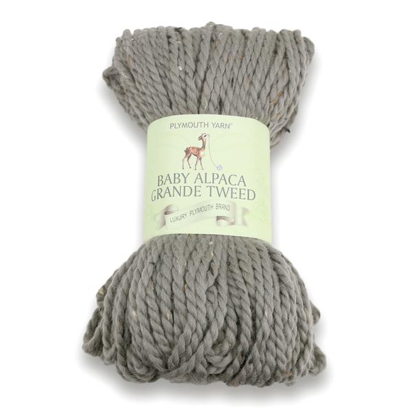 Plymouth Cabled Pocket Scarf Kit-Kits-Stone-